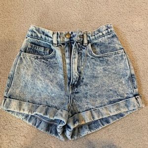 American Apparel High Waisted Shorts 24